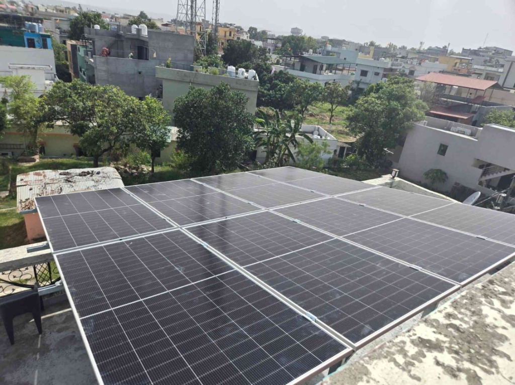 Solar installation in Haridwar